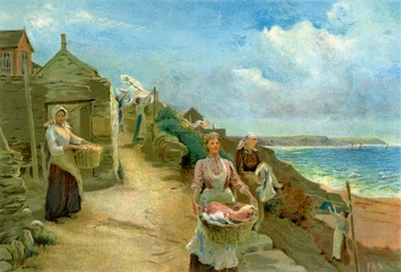 Waschtag, 1905