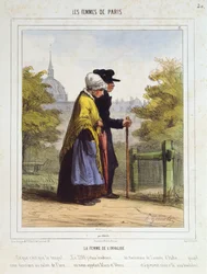 Die Frau der Invaliden, aus Les Femmes de Paris