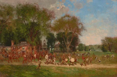 Parade zum Unabhängigkeitstag 1886
