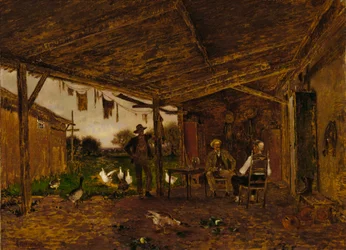 Freundliche Nachbarn, ca. 1909