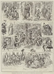 Theater im Freien, Wie es euch gefällt, im Coombe House, Kingston-on-Thames