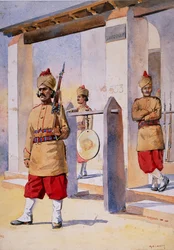 Soldaten der 124. Duchess of Connaught