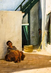 Marokkanischer Hausinnenhof