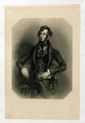 Edward Lytton Bulwer, graviert von H. Cook