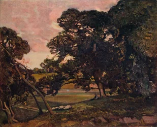 In den Cotswolds, ca. 1909