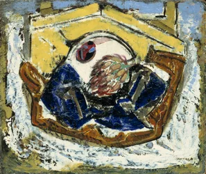 Stillleben mit Artischocke, II