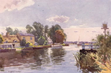 Horning Fähre, an der Bure, Norfolk