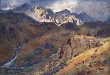 Lake District: Eine Fuchsjagd, Kopf von Eskdale und Scawfell
