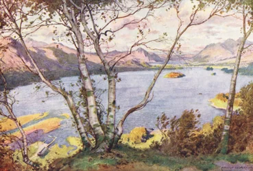 Lake District: Derwentwater und Bassenthwaite Lake, von High Lodore