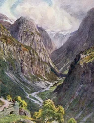 Naerdal, von Stalheim, Sognefjord