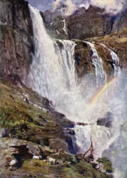 Skjaeggedalsfoss, Hardangerfjord
