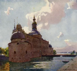 Schloss Vadstena, See Vättern