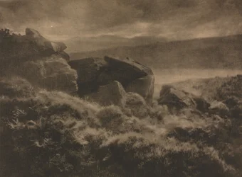 Camera Work: Regen aus den Hügeln, 1905