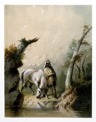 Auguste und sein Pferd