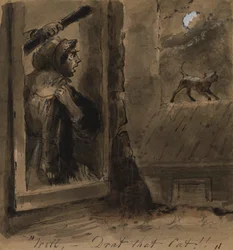 Verdammte Katze