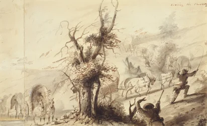 Landung der Charettes, ca. 1837