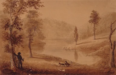 Schwanensee, ca. 1837