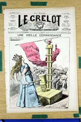 Titelblatt von Le Grelot, Nummer 759, Satirique en Couleurs