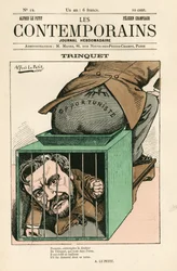 Titelblatt von „Les Contemporains“, Nummer 12