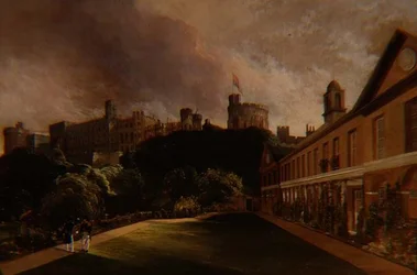 Blick auf Windsor Castle vom Traver