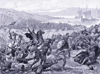 Die große Schlacht von Brunanburgh 937 n. Chr.