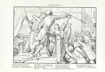 Auch ein Totentanz, Platte IV