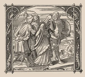 Die Nibelungen. Kriemhilds Abschied, 1840-1841