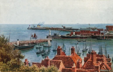 Hafen von Folkestone