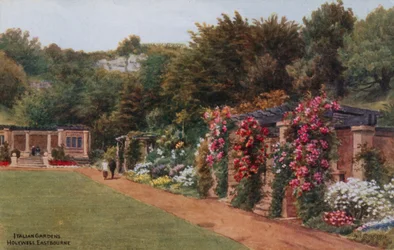 Italienische Gärten, Holywell, Eastbourne