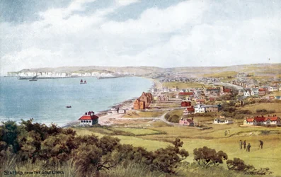 Seaford vom Golfplatz aus