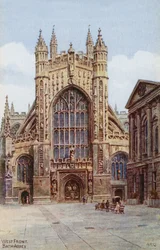Westfront, Bath Abbey