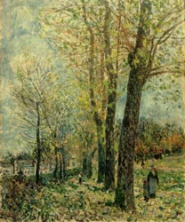 Landschaft in der Umgebung von Moret