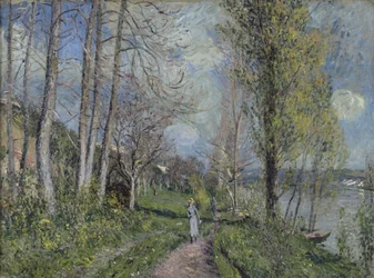 Ufer der Seine, ca. 1880-81