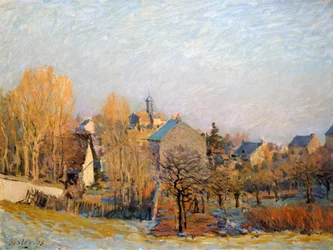 Frost in Louveciennes