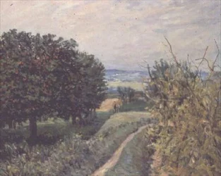 In den Weinbergen von Louveciennes