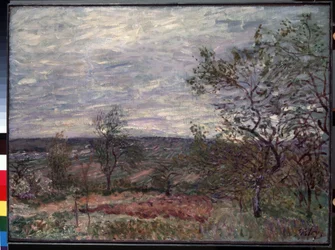 Windiger Tag in Veneux