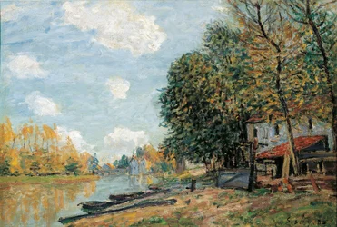 Moret: Die Ufer des Flusses Loing, 1877