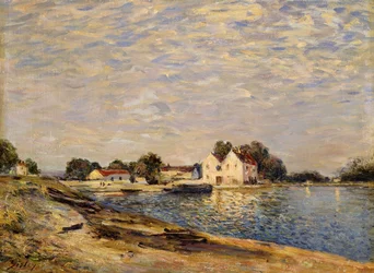 Saint-Mammes, am Ufer des Loing