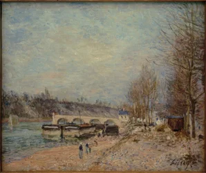 Saint-Mammès - Graues Wetter