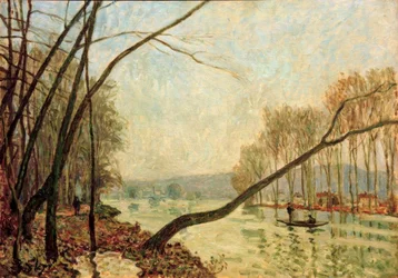 Seine-Ufer im Herbst