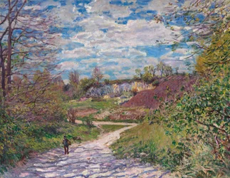 Wintersonne in Veneux-Nadon, 1879