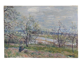 Frühling in Veneux-Nadon, 1882