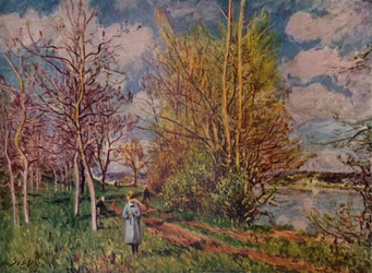 Frühling an den Flussufern, spätes 19. Jahrhundert, 1941