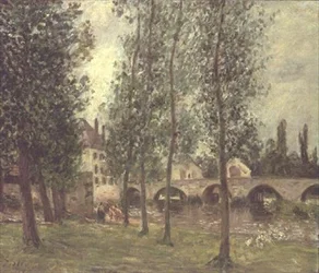 Die Brücke bei Moret