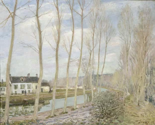 Der Canal du Loing bei Moret