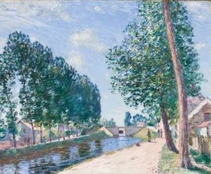 Der Loing-Kanal bei Moiret, ca. 1892