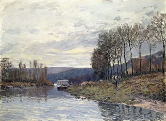 Die Seine bei Bougival, 1873