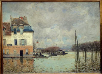 Die Flut in Port Marly