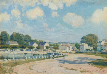 Tränkeplatz in Marly, 1875