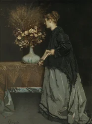 Herbstblumen, 1867